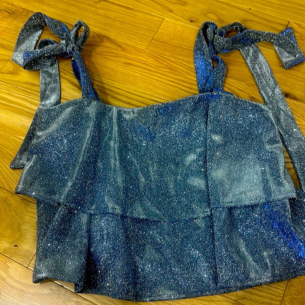 Superdown sparkly top